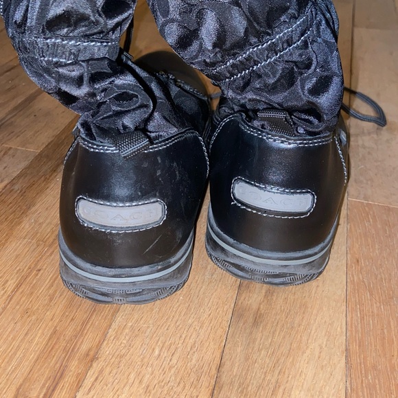 Coach Women's Black Winter Boots - Picture 5 of 9
